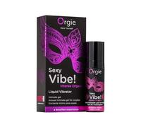Orgie Sexy Vibe! Orgasmo Intenso - Gel Vibrador Líquido 15g - Sensaciones Vibrantes, Hormigueo, Calor y Frío - Mayor Sensibilidad Íntima