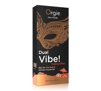 Dildos clásicos marca ALL BLACK Gel stimolante DUAL VIBE! SEX ON THE BEACH