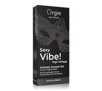 Orgie - Sexy Vibe! High Voltage. El extrafuerte. Gel íntimo de excitación con Effecto Vibrador Líquido y Potenciador Sexual