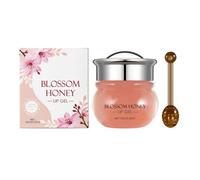 Gel labial nocturno Cherry Blossom, efecto brillo de labios, no pegajoso y brillante. Se puede usar solo o con labial.