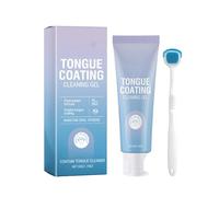 Gel Limpiador de Lengua - Juego De Geles y Raspadores Seguros Para Mujeres - Herramienta Ligera para Eliminar el Mal Aliento para Toda la Familia, Adultos y Jóvenes