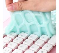 Gel Limpiador de Teclados Reutilizable para Polvo en Oficina y Hogar | Arcilla de Limpieza Goma Vegetal y Fragancia, Uso Múltiple, Transporte Cómodo, para Teclado y Limpieza