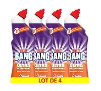 Gel limpiador del WC, de la marca Cillit Bang, anti-cal. 750 ml, lote de 4