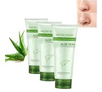 Gel limpiador exfoliante de aloe vera, gel exfoliante de aloe vera, exfoliante facial de aloe vera, gel limpiador facial de aloe vera, gel hidratante exfoliante de aloe vera (3pcs)