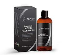 GEL LIMPIADOR FACIAL PARA HOMBRES - Gel Exfoliante Facial Suaviza, Hidrata y Exfolia la Piel y Limpiador de Poros-Infundido Con Aceites Esenciales, Ingredientes Anti Arrugas Ricos En Nutrientes-150ml