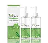 Gel limpiador iluminador de trigo verde, limpia suavemente los poros, suaviza las cutículas, limpia el exceso de grasa, ilumina la opacidad, adecuado para todo tipo de piel