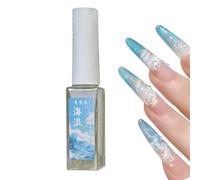 Gel Líquido para Uñas, 7.5ml Efecto Mármol Difuminado Decoración para Manicura, Gel para Diseños de Uñas, Para Niñas Hermanas Profesionales Salón Hogar Viajes Excursiones