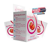 Gel Lubricante Íntimo Monodosis Base Agua Fresa Natural Para Parejas Discreto Higiénico Portátil Seguro Estimulante Suave Pack Viaje Ahorro Profesional Caja Sobres Lubricante (20u, Fresa)