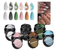 Gel Modelador para Uñas,Duradero para Diseños 3D Únicos Originales | Accesorios para Modela do, Ideales para Principiantes Uso Familiar en Salones de Belleza Hogar