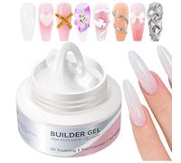 Gel Moldeador Para Uñas,60ml Gel Sólido para Uñas,Constructor de Manicura 3D No Pegajoso para Creación de Arte | Arte Manual