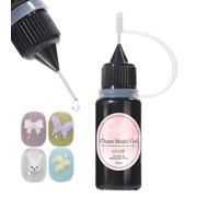 Gel Moldeador para Uñas | Pegamento Para Modelar Joyas De 10 ml,Gel Moldeador 3D para Uñas | Para Principiantes y Salones Aplicación de Extensiones Manicura Decoración con Gemas
