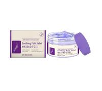 Gel Morado para Articulaciones con Extracto de Cúrcuma, Alivio del Dolor Articular, Gel de Masaje Morado Calmante, Crema De Tratamiento De Hueso De Absorción Rápida, Alivia La Rodilla Y Los Hombros