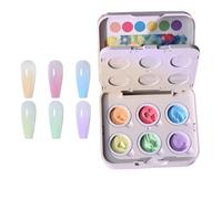 Gel-Nagellack zum Polieren 6-Farben-Gel-Set für Maniküre