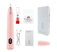 Gel Nail Drill Machine - Rechargeable Manicure Grinder Tool, Portable Cordless Nail File Kit with Bits | Acrylic Nails Care Device for Salon, Home, Mom, Wife, Girlfriend, Beginner Use