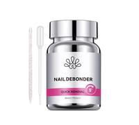 Gel Nail Glue Remover, 80ml Professional Gel Removal Solution, Quickly And Safely Remove, Gentle Easy-Off Formula For Nail Tips, Safe Tools & Supplies, Salon Home Beginner Women Beauty Use