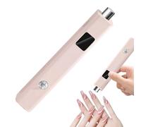 Gel Nail Lamp - Lámpara de uñas magnética recargable de mano, secado rápido, lámpara LED / UV, diseño compacto, portátil y de calidad profesional