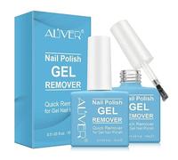 Gel Nail Polish Remover, 2-3 Minutes Quick & Easy Nail Polish Remover - Safe, Non-Irritating Odor, No Need For Foil, Soaking Or Wrapping, 15ml (2 Piezas)