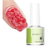 Gel Nail Polish Remover Kit, Fingernail Cleaning Solution, 7ml Bottle, Versatile Mild Non-Damaging Formula, Quick Soak-Off Action, Gentle Gel Removal for Salon, Home, Travel Use