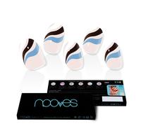 Gel nail sheets flowing stream premium glam - 20 units