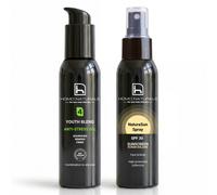 Gel o Crema Antiedad + Protector solar