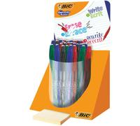 Gel-ocity illusion Bolígrafo de gel con tapa Negro, Azul, Verde, Rojo 28 pieza(s)