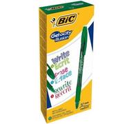 Gel-ocity illusion Bolígrafo de gel con tapa Verde 12 pieza(s)