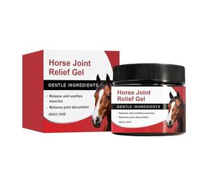 Gel Para Articulaciones De Caballo - Crema Reparadora De Patas De Caballo 5x4,8 Cm | Gel Nutritivo Para El Cuidado Del Cuello | Nutrición Del Cuello Equino Para Jinetes, Entrenadores, Veterinarios, He