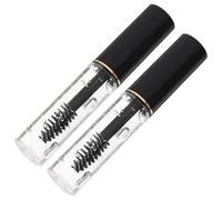 Gel para Cejas Fijador Transparente 2 Unidades de 10 G | Plástico, Aplicación Fácil y Resistente al Sudor, Maquillaje Diario para Mujeres y Chicas