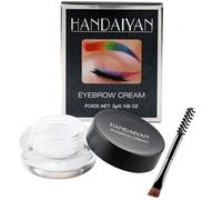 Gel para cejas, maquillaje profesional para cejas, 24 horas, ligero, impermeable, resistente a las manchas, a prueba de transmisión, resistente al sudor, color crema