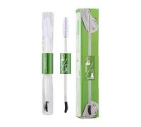Gel para cejas, pegamento para peinar cejas, 35 g, diseño nutritivo 2 en 1, moldeador de cejas de larga duración para viajes, bodas, festivales, fiestas y belleza casual, tubo de 10 ml