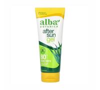 Gel Para Después Del Sol 80% Aloe Vera 8 Oz De Alba Botanica