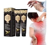 Gel para el tratamiento de las articulaciones óseas, Gel calmante para las articulaciones con veneno de abeja, Crema para las articulaciones en gel profesional de propóleo (2pcs)