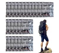 Gel Para Retrete de Camping | 50 Bolsas Gel Absorbente Rápido para Baño de Camping - Absorbente Seguro Desodorizante para Urinario Exteriores Viajes Público Hogar Senderismo Pañales Adultos