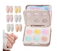 Gel para uñas - 6 ml degradado - Cojín de pintura | para novia, esposa, hermana, hija, viaje, viaje de negocios, hogar, escuela