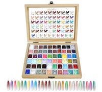 Gel Pat Paint - Durrable 60 Colors Palettes, Smmooth Surrfaces No Wipes Polishes, Ensurre Highly Pigmented Varnishes, Qualiity Gradients Designs Arts Kits - For Beginners Womens Salon School