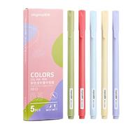 Gel Pen Set - Multicolor Writing Markers, Fast Dry Ink Flow, Fine Point Coloring Tools, Bright Pigment Supplies | Scrapbook Decoration Accessories, School Office Stationery, Artistic Note Kit for Plan