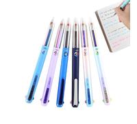 Gel Pens, 18-Color 0.5mm Ink Ballpoint Set, 6-Piece Smooth Writing Tools, Creative Stationery Supplies for School, Home, Offices, Art Projects, Journaling, Drawing, Notes