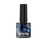 Gel Polish, Magnetic Nail, Glitter Finish Quick Drying Jelly Texture Reflective Shine Easy Application Long-Lasting, Magnetic Nail for Women, Adult, Family, Friends, Home 1.26x2.8inches