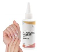 Gel Polishing Thinner With Dropwper| 60ml Manicure Base Coat Oil With Droper|Designed With An Easy Droipper, This Gel Varnish Thinner Enables Simple One-drop Application And Precise Liquid Control, E