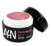 Gel profesional de camuflaje serie MakeUp Gel para endurecer UV/LED, también para Baby Boomer (camuflaje nº 7, 15 ml)