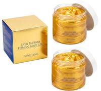 Gel Reafirmante Dorado Avanzado, Crema Reafirmante Antiflacidez, Crema Corporal Hidratante Ligera, Tratamiento Anticelulítico para Reafirmar la Piel, Ideal para Abdomen, Muslos, Glúteos y Brazos