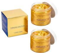Gel Reafirmante Dorado, Crema Corporal Térmica Reafirmante, Crema de Efecto Calor para Piel Flácida, Hidratante Ligero para Abdomen, Muslos, Glúteos y Brazos