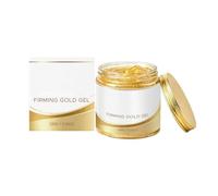 Gel Reafirmante Dorado, Crema Hidratante Anticelulítica con Oro para Abdomen, Muslos, Glúteos y Brazos, Efecto Refrescante-Calor, Rápida Absorción