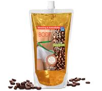 Gel Reafirmante y Anti Celulitis Corporal de Café y Algas 500 ml Potente Tratamiento Envoltura Tonificar Abdomen, Piernas, Brazos y Gluteos. Firming Body Gel. Aparatologia.
