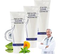 Gel refrescante calmante 100 g, loción corporal refrescante y deportiva, contiene mentol e incienso, de rápida absorción, apto para hombres y mujeres, alivia la tensión muscular.