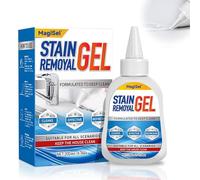 Gel removedor para el hogar, 200ml Limpia Lavadoras, Gel Quitamanchas Junta de Goma, Tiras del Refrigerador, Limpieza de Juntas para Azulejos, Sellador de Juntas (1, blanco)