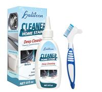 Gel removedor para el hogar con cepillo, gel quitamanchas junta de goma, limpia lavadoras, limpieza de juntas para azulejos, sellador de juntas tiras del refrigerador 220G