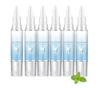 Gel reparador de goma, gel transparente para fortalecer el cuidado de las encías y el apoyo a las encías, gel de cuidado de las encías e hidratación, goma reparadora oral Comfort (6 unidades)