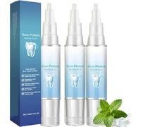 Gel reparador Gum Protect, gel blanqueador de dientes, tratamiento de encías, reparación y protección de la pasta de dientes, limpieza profunda de las encías, pluma blanqueadora instantánea para