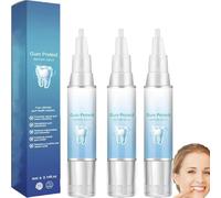 Gel reparador Gum Protect, gel blanqueador de dientes, tratamiento de encías, reparación y protección de la pasta de dientes, limpieza profunda de las encías, pluma blanqueadora instantánea para